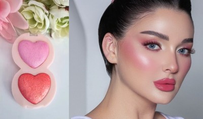 REIMICHI heart shape blsuher highlighter(MULTI COLOR)