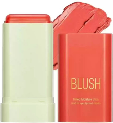 Jiwoo Blush for Long lasting Formula Lightweight Makeup Cream texture(drack peah)