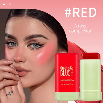 YAWI Multi-Stick matte shade red blush(RED)