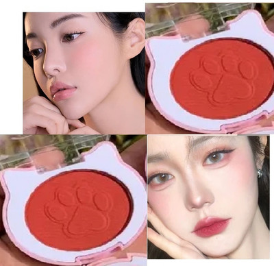 AFARAXIA new matte Natural Finish, Smooth & Blendable Formula - Travel Friendly(red)