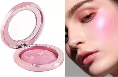 Jiwoo High Pigmented Long Stay Soft Touch Smoky pink Baked Blusher(pink)