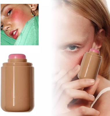 tanvi27 Pocket Blush Stick For Multi-Functional(Dusky Pink)