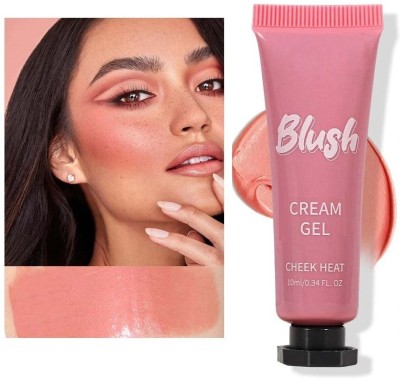 Latixmat Gel Cream Blush Lightweight, Breathable Feel,Water-Based Liquid Blush(Rose Pink)