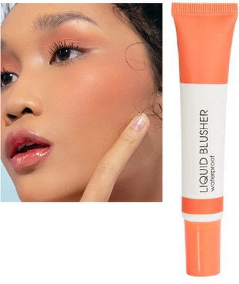 Neycare liquid blusher multiple use blusher long lasting pack of 1(orange)