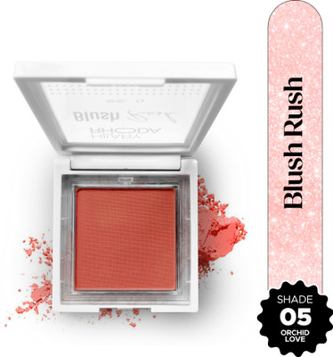 Hilary Rhoda Blush Rush | Silky Smooth Texture | Matte Finish | Buildable Coverage(Orchid love - Shade 05)