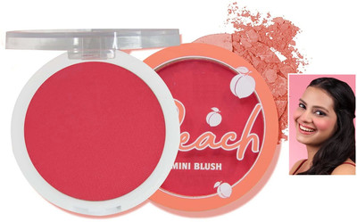 tanvi27 Long Lasting & Water Proof Soft Touch Pocket Peach Blusher(PEACH)