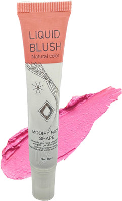 DINOUCH Liquid Blusher Waterproof Soft Matte Long-Lasting Blush Cream It Up Blusher(Pink)