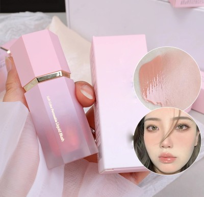 ADJD Mousse Liquid Blush Natural Radiant Look Long And Lasting(PEACH)