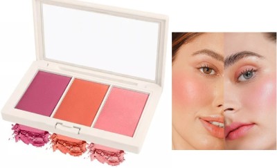 Amaryllis Shades 4 in 1 Blush Palette with highly blendable shades(Multicolour)