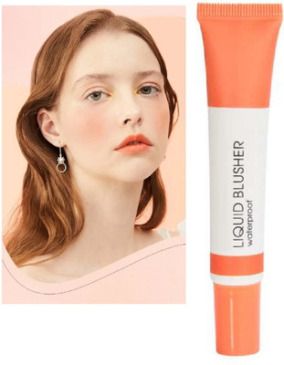 Neycare LIQUID BLUSHER WATER PROOF NATURAL COLOR SHADE PACK OF 1(orange)