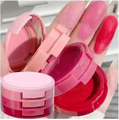 THTC 3-in-1 Cream for Lips,eyes and cheeks(multicolor)