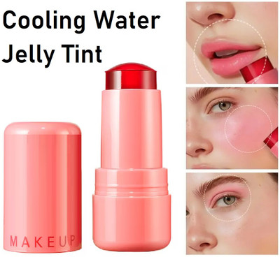 MYEONG Multipurpose Milk Cheek Stick, Moisturizes Lip and Cheek Stick(Coral Red)