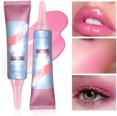 ADJD 2-in-1 -Changing Liquid Blush Waterproof & Smudgeproof(white pink)