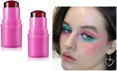 HUZURLU All day use gelly face tint makup blusher(PINK GEL)
