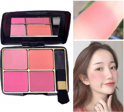 winry FACE 4 IN 1 MAKEUP BLUSHER PALLETE FOR WOMANS AND GIRLS(MULTICOLOUR)
