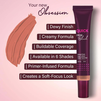DARVING PERFECT WATER PROOF MULTI USE BLUSHER TUBE(MELLOW CORAL)