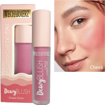 WECHARMERZ liquid Face Makeup Tint Liquid Blusher Waterproof & Smudgeproof Dewy Finish(Shade-5)