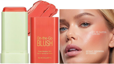 HUZURLU Best New Blushes for Summer Are the Key to Glowing Cheeks(ORANGE)