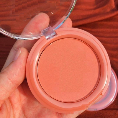 CATERINACHIARA Highly Pigmented & Easy to Blend Lightweight & Natural Finish Face Blusher(orange)