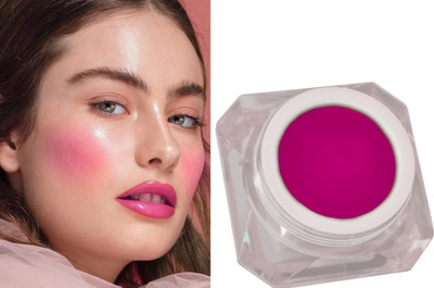 ADJD Creamy Matte Lip & Cheek Tint Blush For All Skin Type Ruby(Ruby)
