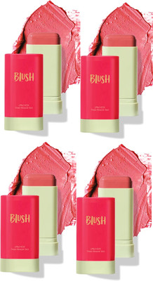 ADJD Combo Stick Shadow Lips Cheek Blusher Creamy Makeup(ROSE)