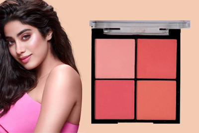 SHENYCOLORS NEW COLOR 4 IN 1 BLUSHER PALETTE(pink)