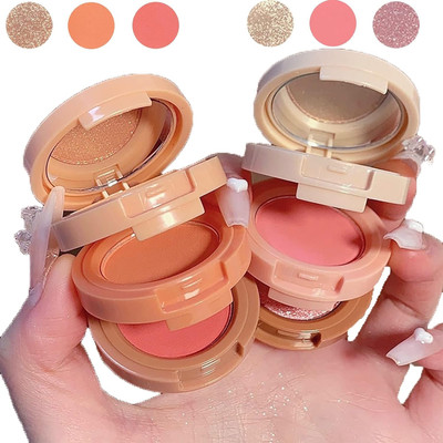 BLUEMERMAID Professional 3 in 1 Makeup Pressed Powder Palette Pack Of 2(MULTICOLOR)