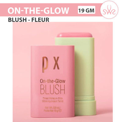 SWR On-the-Glow Blush - Hydrating Tinted Moisture Stick for Natural Glow(Fluer)