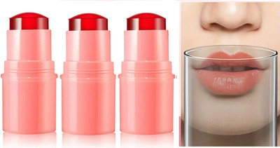 ADJD Tint Blusher Wand Moisturized Long Lasting Matte Rouge Cheek Contour Lipstick(PEACH)