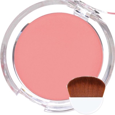 WOONGMI Best Makeup Soft Powder Cheek Blush Powder Long lasting For Gilrs and Women(Light Pink)