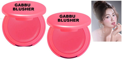 GABBU Korean Cheeks Ultra Pigmented and Blendable for Natural Glow Blusher 01(gulabi pink)