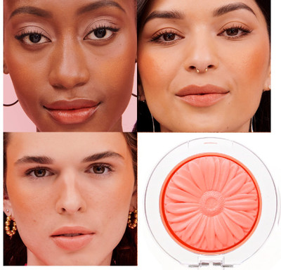 ADJD Matte finish ,long lasting multi color blusher for cheeks(light orange)