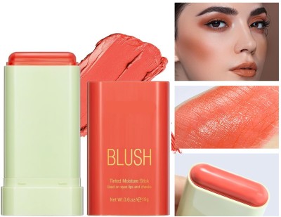 ADJD Multi Stick 3 in 1 Blush for Cheeks & Lip Tint & Eyeshadow Makeup(ORANGE)