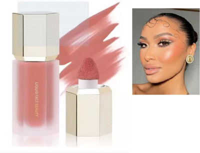 Lui Pui SMOOTH AND SOFT BROWN COLOR BLUSH MAKEUP(BROWN)