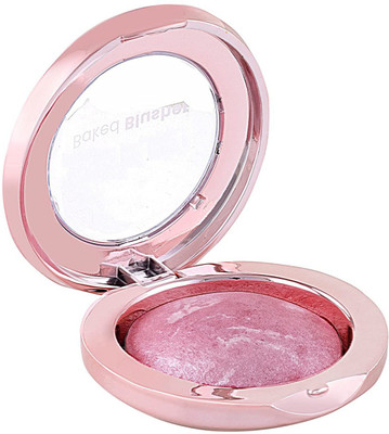 YAWI Glow Face Smooth Shine Baked Highlighter & Blusher(PINKISH)