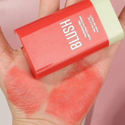 ADJD Blush for Cheeks & Lip Tint & Eyeshadow Multi Stick Makeup(PEACH)