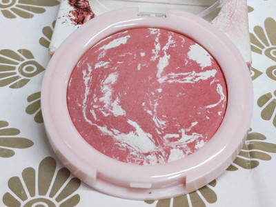 MYEONG Easy to Use Pink Color Long-Lasting Cheek Pigmented Creamy Powder Blush(Pink)