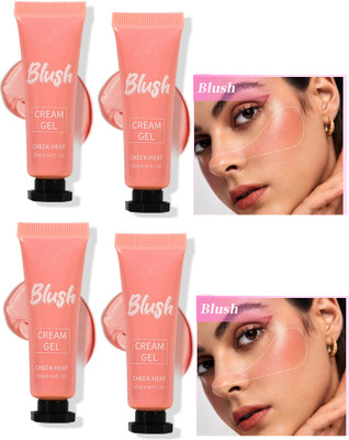 ADJD Matte Eyeshadow Face Pigment Makeup Natural Cheek Contour Blush(CORAL EMBER)
