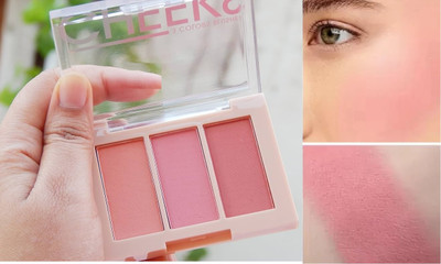 AFARAXIA Color matte blusher palette + face make up blusher palette(muliti colour)