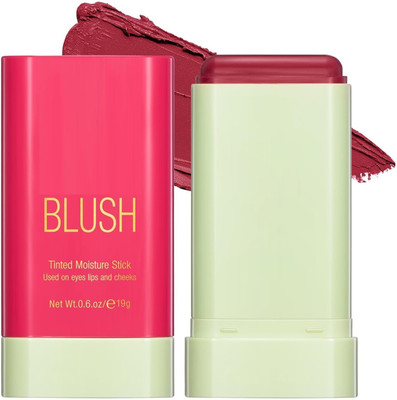 THTC Matte creamy long lasting blusher satick(red)