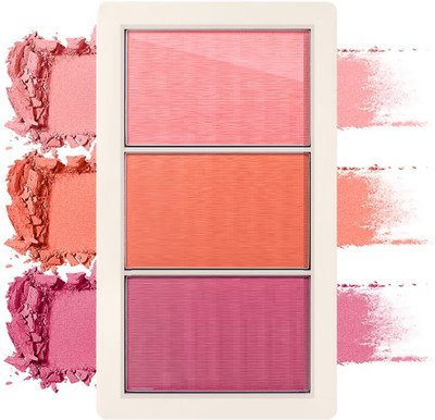 Amaryllis Magic 4 in 1 Blush Palette with highly blendable shades(Multicolour)