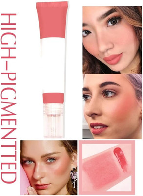 Jiwoo Smudge Proof Creamy Orange Tinted Blusher Tube(PEACH)