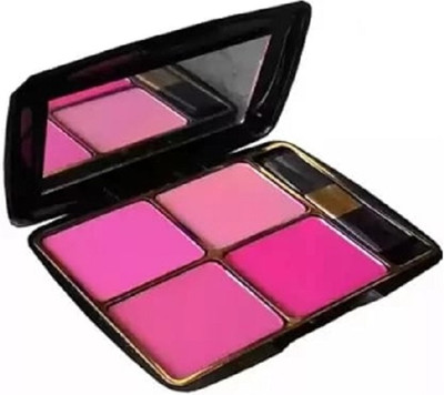 JANOST New 4 in 1 Blusher Palette, Long Stay(MULTICOLOR)