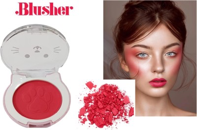 GABBU High Quality Blush Long lasting Formula, Lightweight Makeup(red)