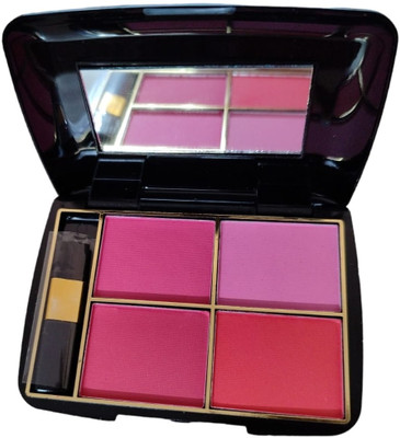 Amaryllis Ultra Blusher, Face Makeup Palette 4 Color(Multicolor)