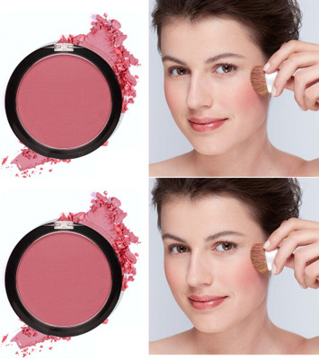 GABBU Combo Professional Blusher with highly bendable shades PINK(PINK)