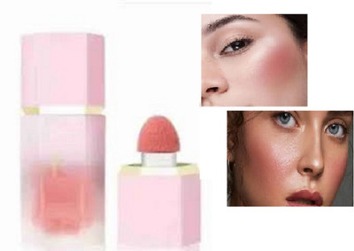 Lui Pui new trending peach color liquid blush makeup(peach)
