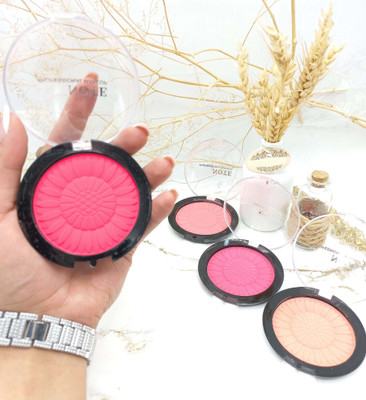MYEONG Hot Pink Shade Face Blusher Matte Mousse Texture Silky Smooth Face(Hot Pink)