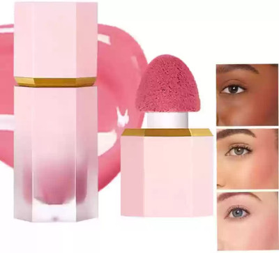 HUZURLU PERFECT WATER PROOF MULTI USE BLUSHER TUBE(Pink)