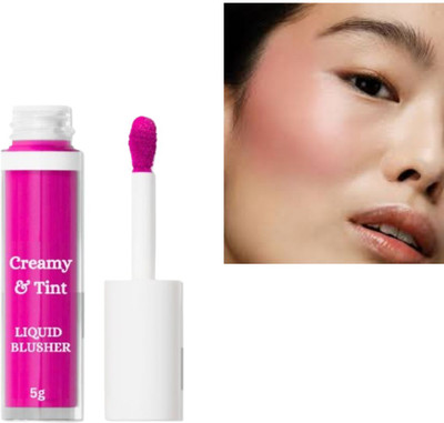 RED4 Multi-purpose. Pink liquid blusher pack of 1(Black)